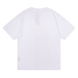 Rhude T Shirt Micro Label Castle Letter Logo Pattern Short Sleeve T-Shirt Loose