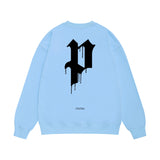 Purple Brand Sweatshirt Loose Crew Neck Sweater