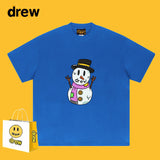 Drew T Shirts T-shirt Snowman Print