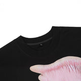 Mixed Emotion T-Shirt MIXED EMOTION Boxy Crew Neck Loose Short Sleeve