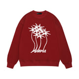 Purple Brand Sweatshirt Loose Crew Neck Sweater