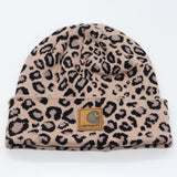 Carhartt Hat Fashion Leopard Print Warm Knitted Hat