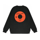 Purple Brand Long Sleeve T-Shirt Fashion Loose Long Sleeve Top