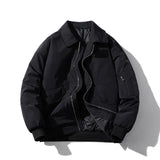 Mens Vintage Jackets Lapel cotton jacket oversize