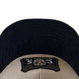 Trendy flat brimmed hat shade