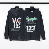 RRR123 Hoodie Distressed Hoodie