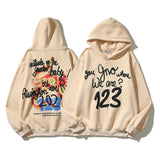 Kanye West Sunday Service Hoodie Snake Vintage Print Foam Hooded Sweater