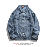 Men Jacket Spring Denim Jacket Men's Couple Loose Top