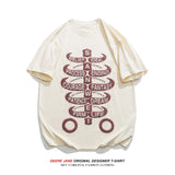 Men T-Shirts Short-Sleeved T-shirt Men's Fashion Brand Loose Cotton Summer Half Sleeve