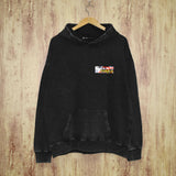 Purple Brand Distressed Hoodie Fashion Old Loose Hooded Sweater