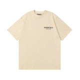 Fog Essentials T Shirts Spring/Summer FOG Letter Print Crew Neck Short Sleeves
