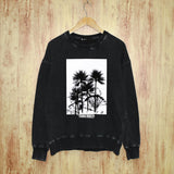 Purple Brand Distressed Sweatshirt Retro Vintage Crew Neck Sweater