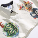 Men T-Shirts Summer Short Sleeve Shirt Male Couple Loose Casual