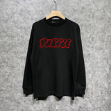 Purple Brand Long Sleeve T-Shirt Fashion Loose Long Sleeve Top