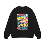 Purple Brand Sweatshirt Loose Crew Neck Sweater