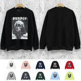 Purple Brand Sweatshirt Loose Crew Neck Sweater