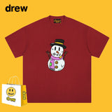 Drew T Shirts T-shirt Snowman Print