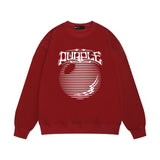 Purple Brand Sweatshirt Loose Crew Neck Sweater