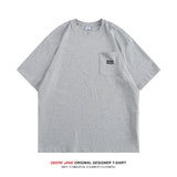 Men's T-Shirts Short-Sleeved T-shirt Men's Summer Loose Top Casual