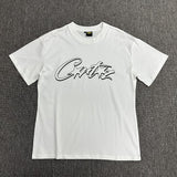 Corteiz T Shirt Short Sleeve Letter Flower