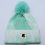 Carhartt Hat Tie-dye Knitted Hat Cold Hat