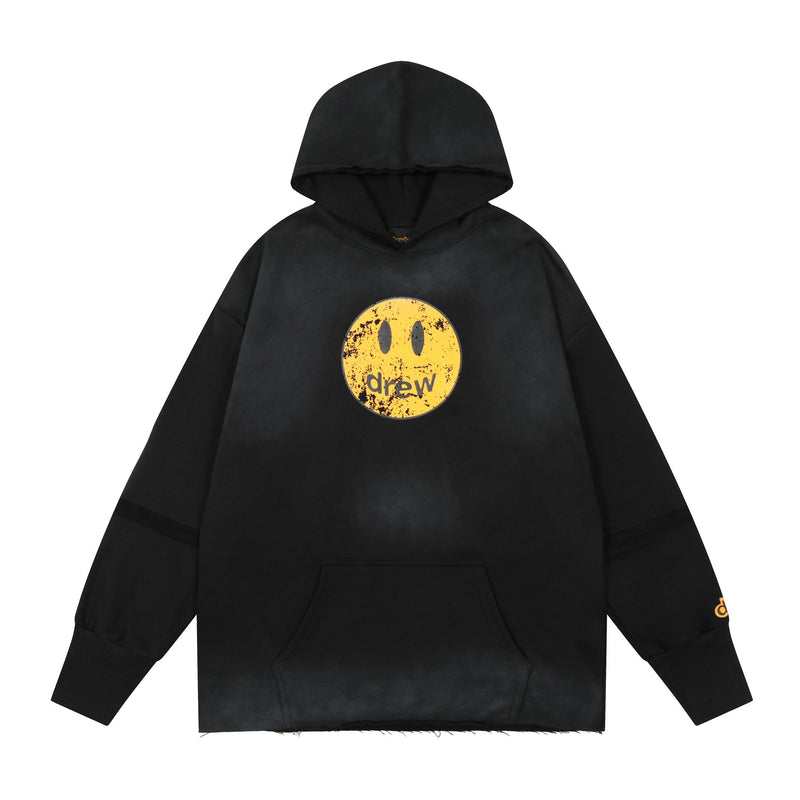 Drew House Hoodie Unisex Loose Casual Distressed Hoodie