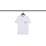 CHH Chrome Heart T Shirts Sanskrit Color Printing Loose Casual Versatile Crew Neck Short Sleeve T-Shirt