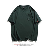 Men T-Shirts Summer Short Sleeve T-shirt Loose Half Sleeve