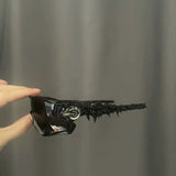Trendy punk glasses dark series