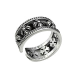 Chrome Heart Ring Cross Anchor