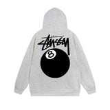 Stussy Hoodie Zip Cardigan Hooded Sweater