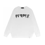 Purple Brand Long Sleeve T-Shirt Fashion Loose Long Sleeve Top