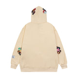Gallery Dept Hoodie Splash Ink Letter Embroidered Hooded Sweater