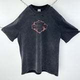 Men Vintage T-Shirts Saint Washed Distressed T-Shirts