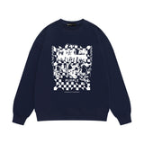 Purple Brand Sweatshirt Loose Crew Neck Sweater