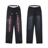 HS JacketsHS Hoodie & Pants Wash Old Vintage Men's and Women's Loose Casual Sweater Sweatpants