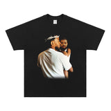 Kendrick Lamar T Shirts Bad Fun Rap Doing Old Vintage Short Sleeves