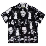 GUILTYPARTIES TIGER Shirts Joint Japanese Basquiat Graffiti Short Sleeve Flower Shirt