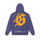 Godspeed Hoodie Autumn GOD Skull Letter Print Zip Hooded Sweater