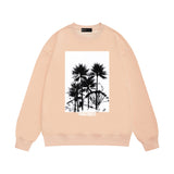 Purple Brand Sweatshirt Loose Crew Neck Sweater