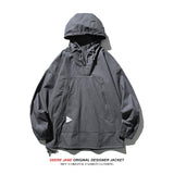 Men Jacket Spring Hooded Jacket Men Loose