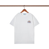 Casablanca T Shirts Crew Neck Loose Cotton Tee