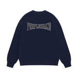 Purple Brand Sweatshirt Loose Crew Neck Sweater