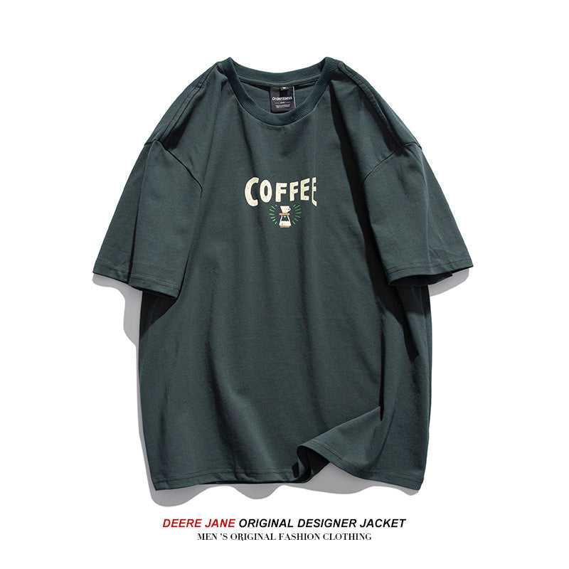 Men's T-Shirts Summer Short Sleeve T-shirt Men's Loose Half Sleeve