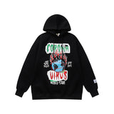 Gallery Dept Hoodie Flame Earth Fleece Hoodie Sweater
