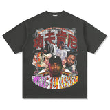 Kendrick Lamar T Shirts Homage Hip Hop Rap Loose T Shirts
