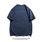 Men T-shirt Summer Cotton Short Sleeve T-shirt Men's Loose