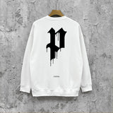Purple Brand Sweatshirt Loose Crew Neck Sweater
