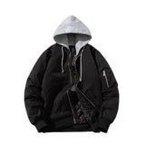 Mens Vintage Jackets Pilot Jacket Padded Jacket Winter Baseball Uniform
