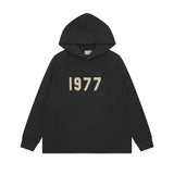 Fear of God Essentials 1977 Knit Hoodie Knitted Long Sleeve Sweater Men's Hooded